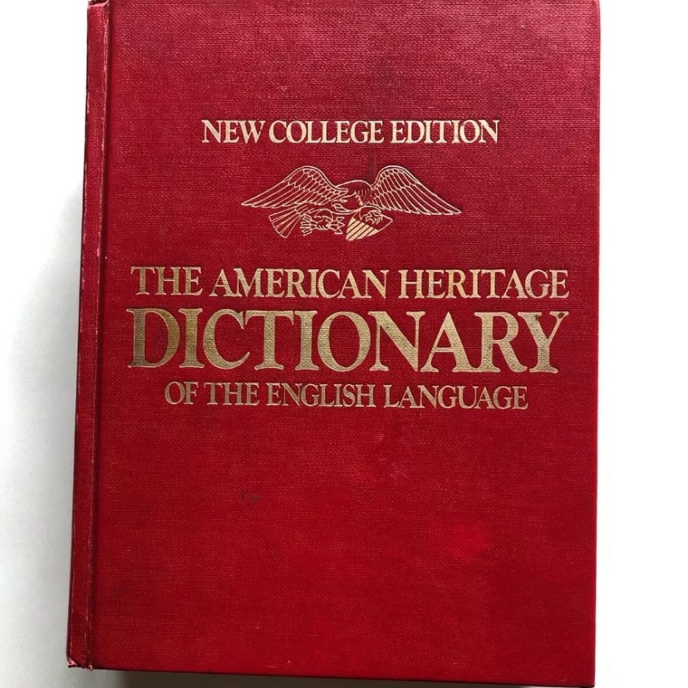 Vintage 1978 College American Heritage Dictionary